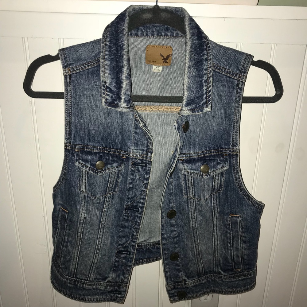 American Eagle | Denim Jean Vest